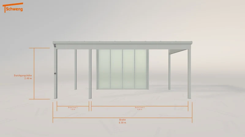 #DE Schweng Pultdachcarport S350 (ID 5m73q8) #MTG