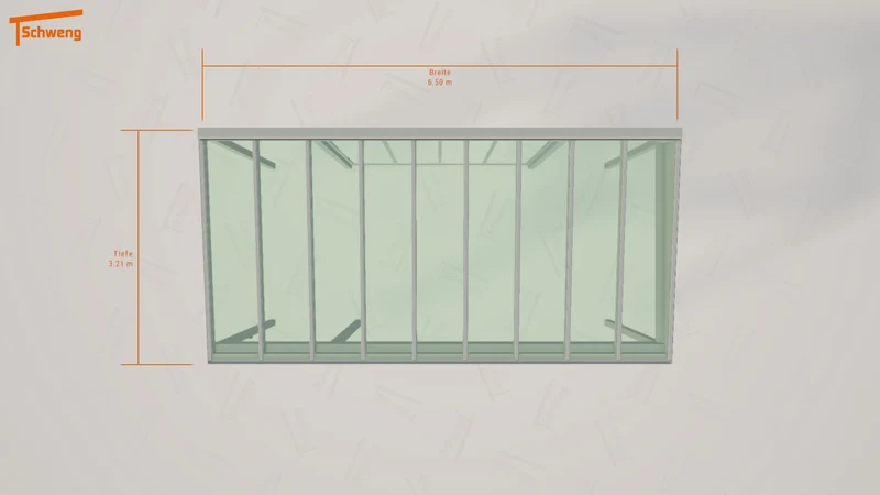 #DE Schweng Pultdachcarport S350 (ID 5m73q8) #MTG