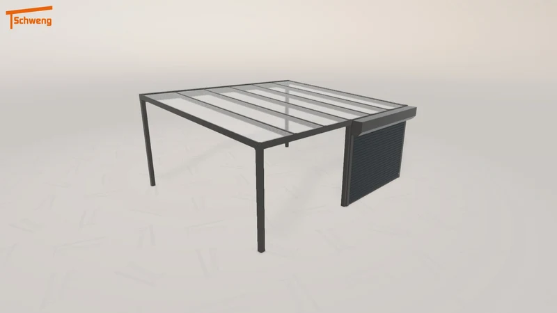 #CH Schweng Pultdachcarport S400 (ID 9wr874)