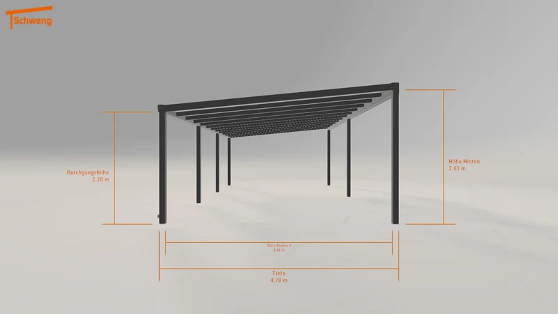 #DE Schweng Pultdachcarport S400 (ID 77278q) #MTG