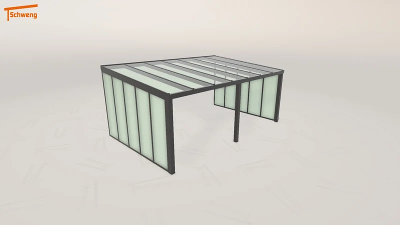 #DE Schweng Terrassenüberdachung S350 (ID 5m7my8)