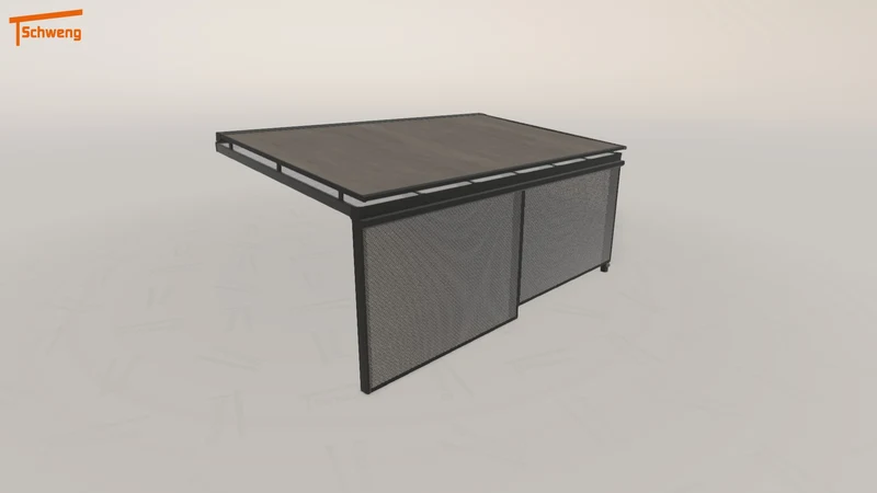 #DE Schweng Terrassenüberdachung S400 (ID jjgqzy)