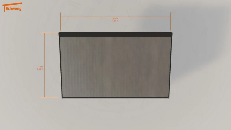 #DE Schweng Terrassenüberdachung S400 (ID jjgqzy)