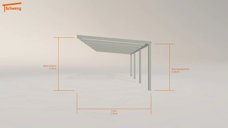 #DE Schweng Terrassenüberdachung S350 (ID qd98pw)