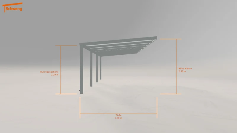 #DE Schweng Terrassenüberdachung S350 (ID qd98pw)