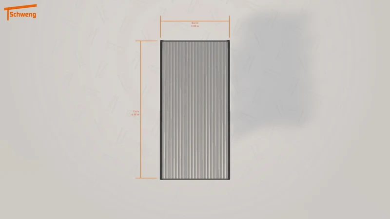 #DE Schweng Flachdachcarport C600 (ID ygz3pb) #MTG