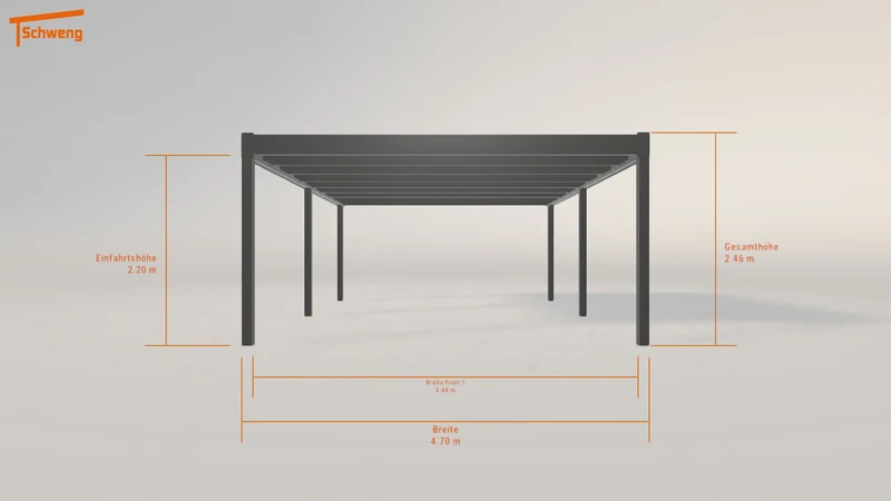 #DE Schweng Flachdachcarport C600+ (ID g7dvv8) #MTG
