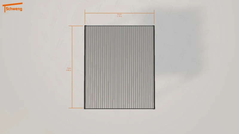 #DE Schweng Flachdachcarport C600+ (ID g7dvv8) #MTG