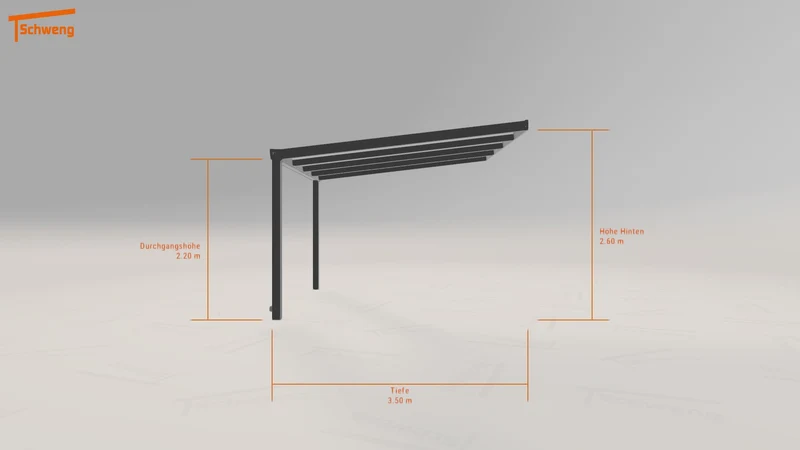 #DE Schweng Terrassenüberdachung S400 (ID 9wr4j9)