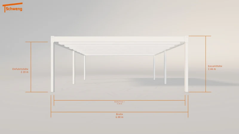 #DE Schweng Flachdachcarport C600 (ID x74mz9) #MTG