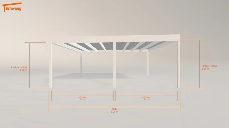 #DE Schweng Flachdachcarport C600 (ID x74mz9) #MTG