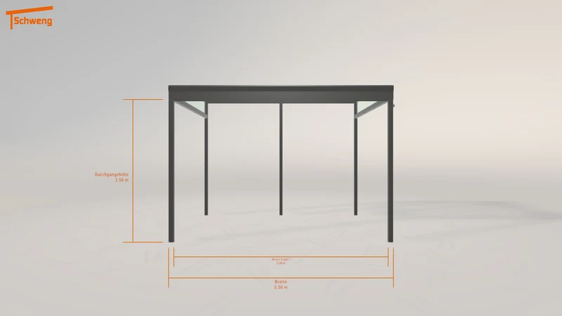 #DE Schweng Pultdachcarport S400 (ID 773822)