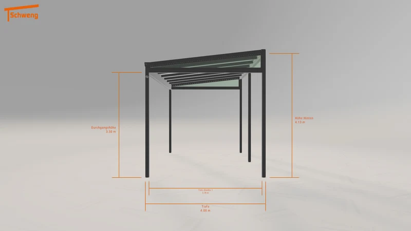 #DE Schweng Pultdachcarport S400 (ID 773822)