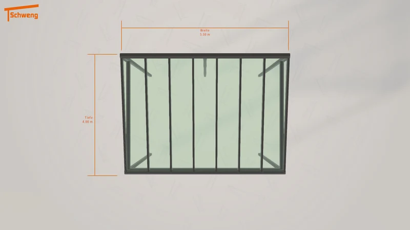 #DE Schweng Pultdachcarport S400 (ID 773822)