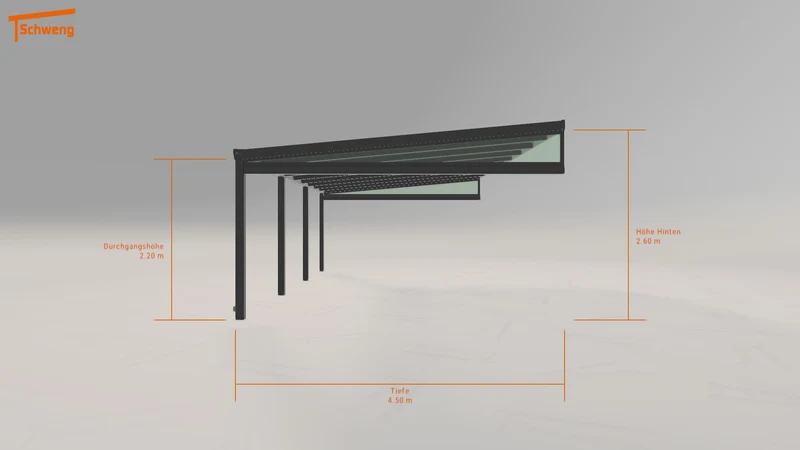 #DE Schweng Terrassenüberdachung S400 (ID mjkbp5)