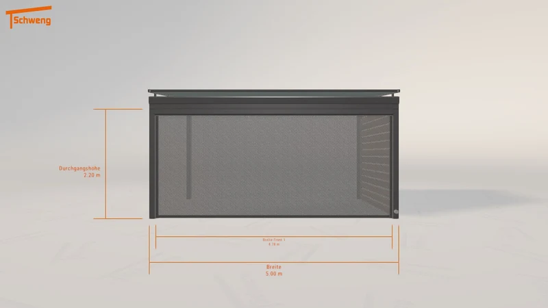 #DE Schweng Terrassenüberdachung S400 (ID ygm5yg)
