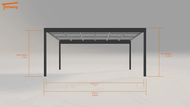 #DE Schweng Pultdachcarport S400 (ID zb973z) #MTG