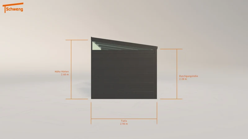 #DE Schweng Pultdachcarport S350 (ID g7dykn) #MTG