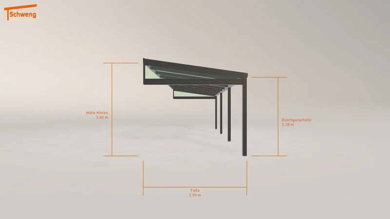 #DE Schweng Pultdachcarport S350 (ID k2vk5k) #MTG
