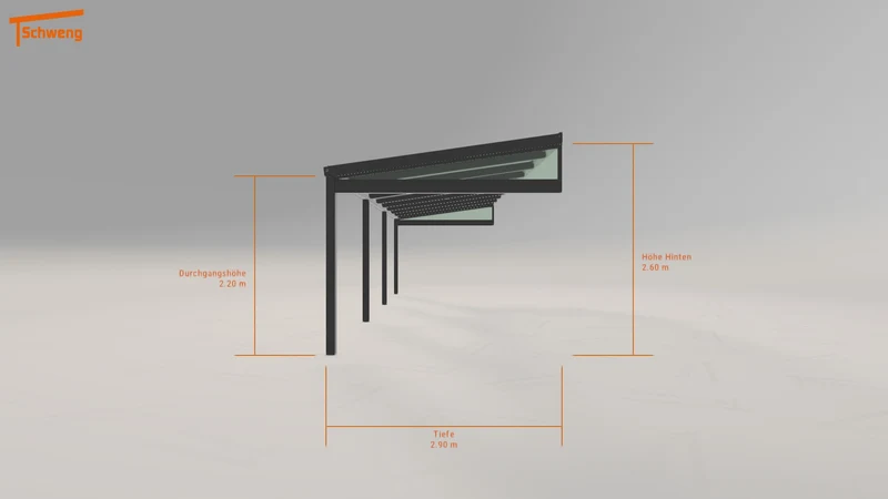 #DE Schweng Pultdachcarport S350 (ID k2vk5k) #MTG