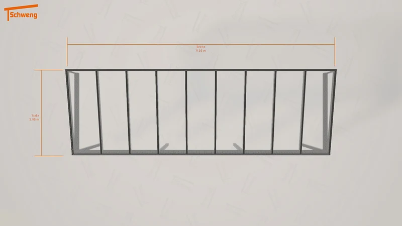#DE Schweng Pultdachcarport S350 (ID k2vk5k) #MTG