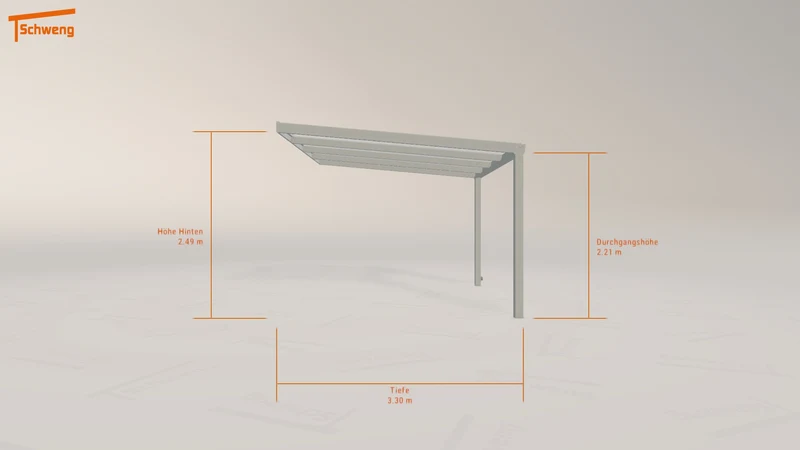 #DE Schweng Terrassenüberdachung S350 (ID 2q9qng)