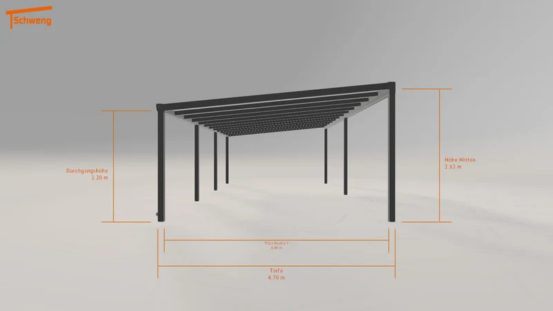 #DE Schweng Pultdachcarport S400 (ID qd9drp) #MTG