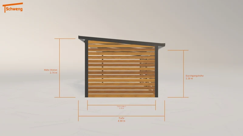#DE Schweng Terrassenüberdachung S400 (ID dvmj3m)