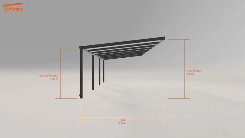 #DE Schweng Pultdachcarport S400 (ID w3j524) #MTG