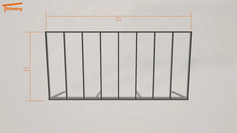 #DE Schweng Pultdachcarport S400 (ID w3j524) #MTG