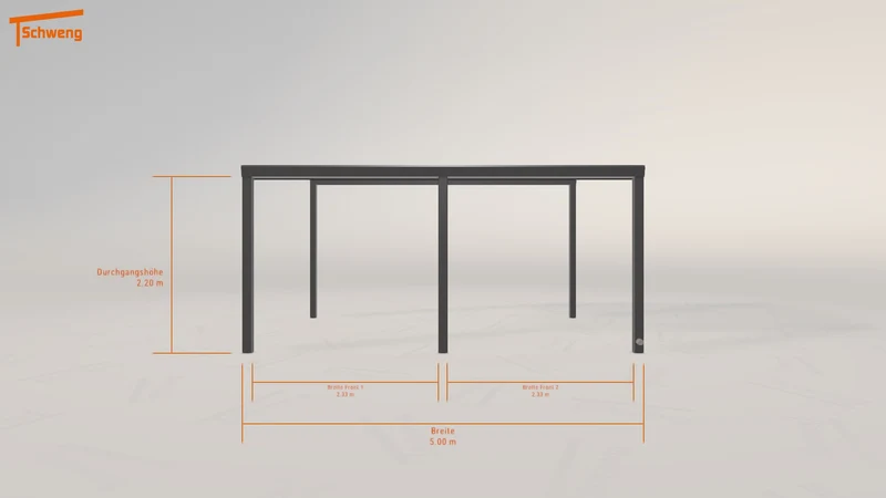 #DE Schweng Terrassenüberdachung S400 (ID 5m7q8q)