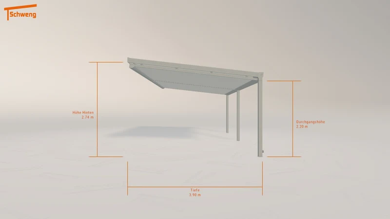 #DE Schweng Terrassenüberdachung S400 (ID 2q9n97)