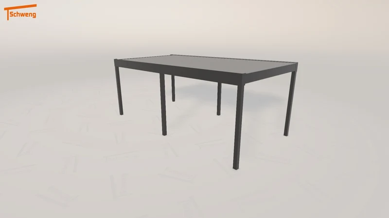 #DE Schweng Flachdachcarport C600 (ID 4259dg) #MTG