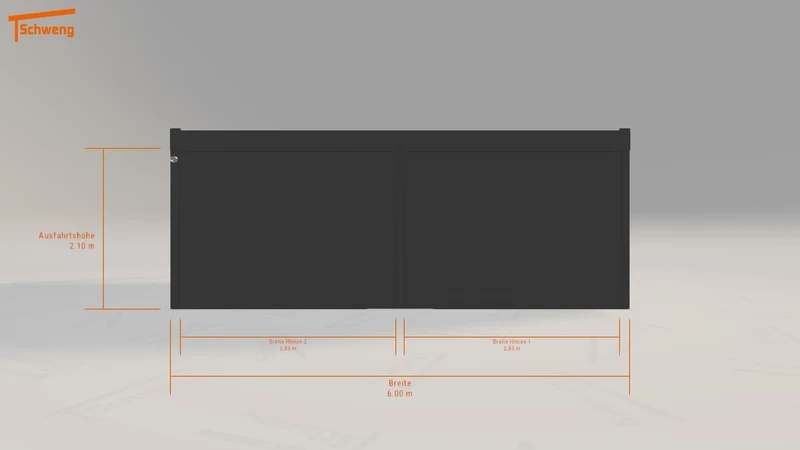 #DE Schweng Flachdachcarport C600 (ID bkdynp) #MTG