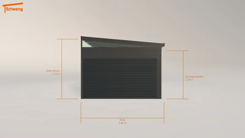 #DE Schweng Pultdachcarport S400 (ID k2v85p)