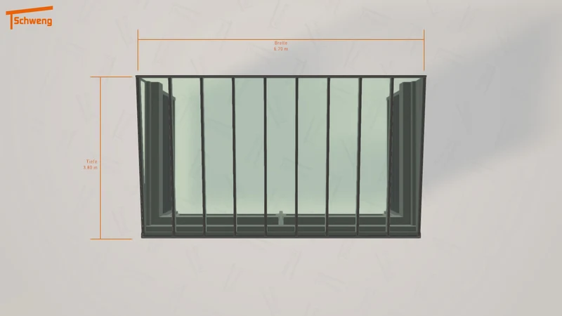 #DE Schweng Pultdachcarport S400 (ID k2v85p)