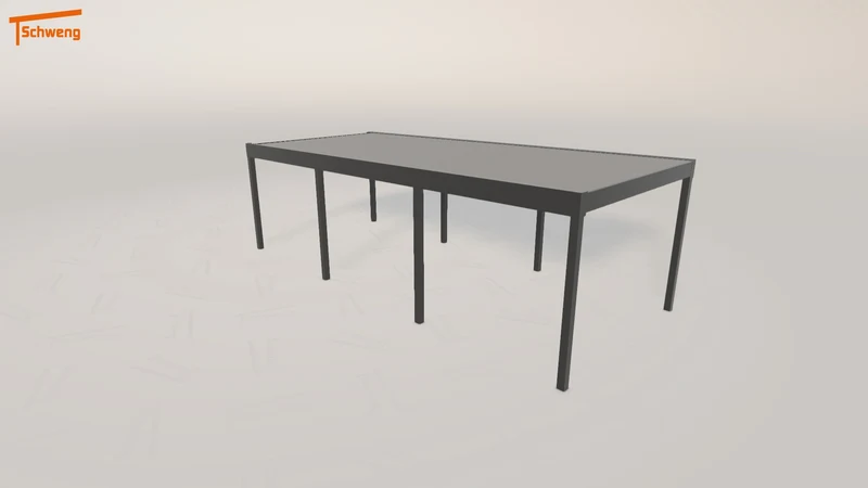#AT Schweng Flachdachcarport C600 (ID zb39rm) #MTG
