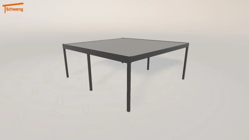 #DE Schweng Flachdachcarport C600+ (ID x7z4v9) #MTG