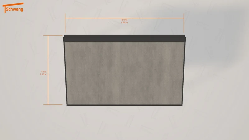 #DE Schweng Terrassenüberdachung S400 (ID z5)