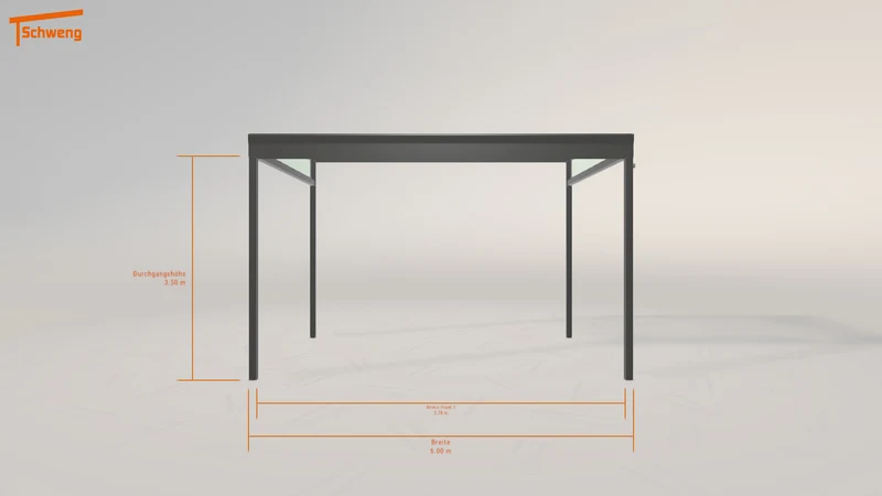 #DE Schweng Pultdachcarport S400 (ID rjxqxg)