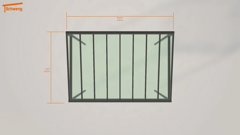 #DE Schweng Pultdachcarport S400 (ID rjxqxg)
