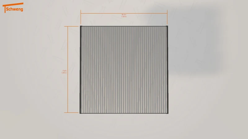 #DE Schweng Flachdachcarport C600+ (ID n59b9r) #MTG