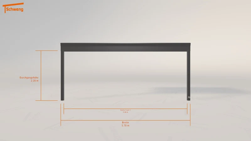 #DE Schweng Terrassenüberdachung S400 (ID zb3r8z)
