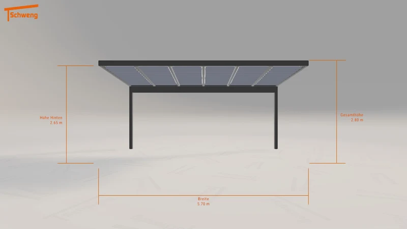 #DE Schweng Terrassenüberdachung S400 (ID zb3r8z)