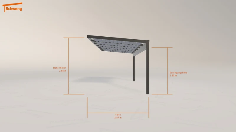 #DE Schweng Terrassenüberdachung S400 (ID zb3r8z)