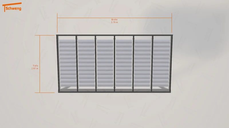 #DE Schweng Terrassenüberdachung S400 (ID zb3r8z)