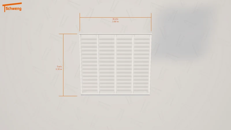 #DE Schweng Terrassenüberdachung S400 (ID 2q9vdj)