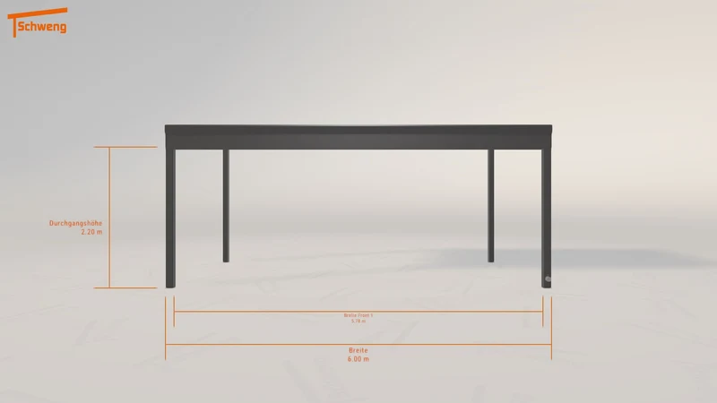 #DE Schweng Pultdachcarport S400 (ID jjmwgy) #MTG