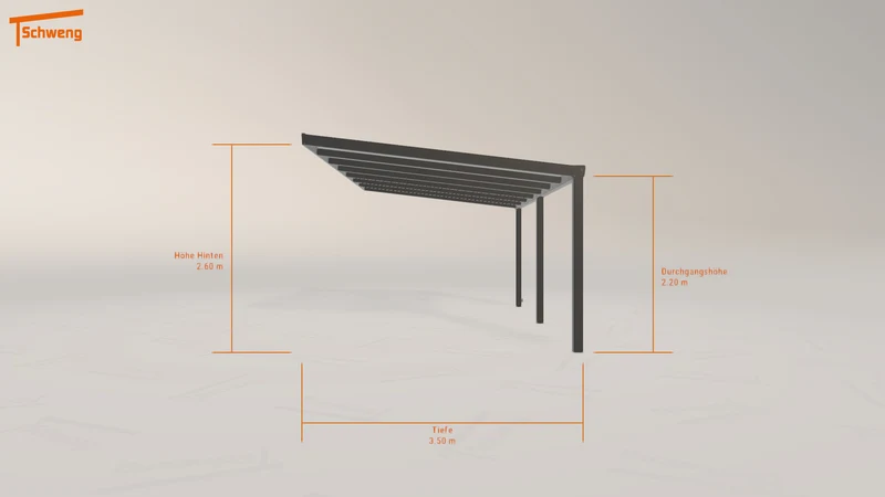 #DE Schweng Terrassenüberdachung S400 (ID bkrnzb)