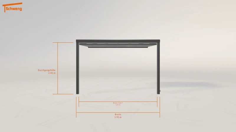 #DE Schweng Terrassenüberdachung S400 (ID ygzxp7)